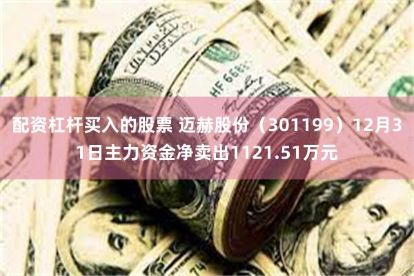 配资杠杆买入的股票 迈赫股份（301199）12月31日主力资金净卖出1121.51万元