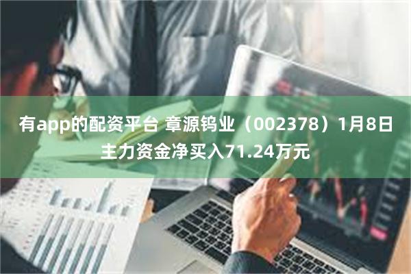 有app的配资平台 章源钨业（002378）1月8日主力资金净买入71.24万元