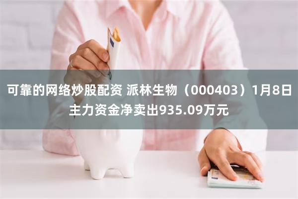 可靠的网络炒股配资 派林生物（000403）1月8日主力资金净卖出935.09万元