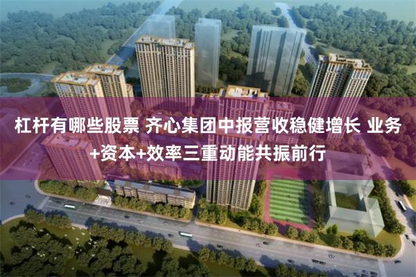 杠杆有哪些股票 齐心集团中报营收稳健增长 业务+资本+效率三重动能共振前行
